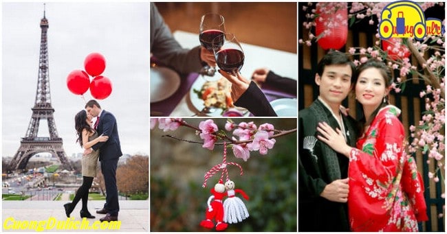 Phong tục các nước trong ngày Lễ Tình yêu Valentine’s Day 14/2